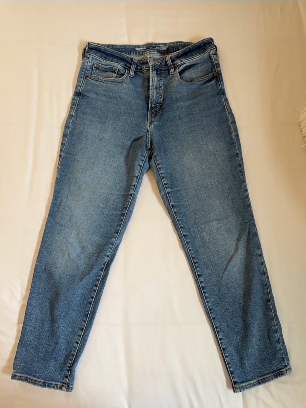 Old Navy O.G. Straight High Rise Extra Stretch - Size 8 SHORT